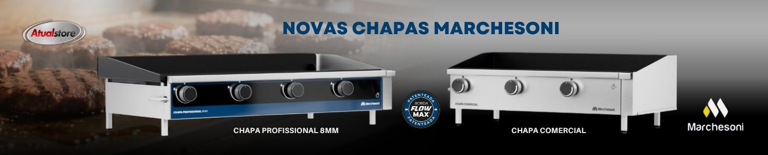 Novas Chapas Marchesoni Comercial e Profissional
